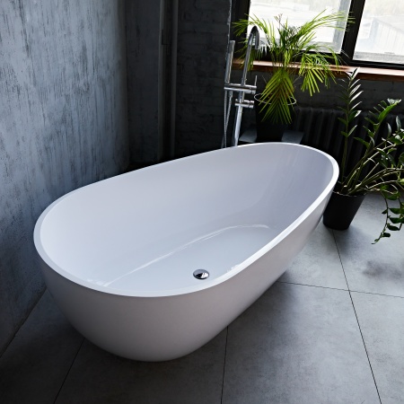 Ванна из литьевого мрамора Marmo Bagno Венеция 170х85 Ванна из литьевого мрамора Marmo Bagno Венеция 170х85