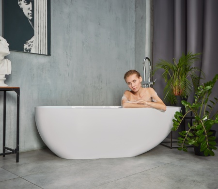Ванна из литьевого мрамора Marmo Bagno Венеция 170х85 Ванна из литьевого мрамора Marmo Bagno Венеция 170х85