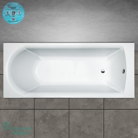 Ванна из литьевого мрамора Marmo Bagno Глория 170х80 Ванна из литьевого мрамора Marmo Bagno Глория 170х80