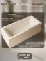 Ванна из литьевого мрамора Marmo Bagno Алесса NEW 170х75