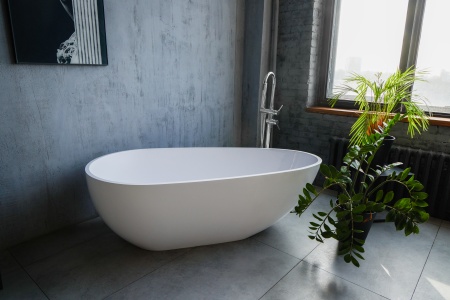 Ванна из литьевого мрамора Marmo Bagno Венеция 170х85 Ванна из литьевого мрамора Marmo Bagno Венеция 170х85