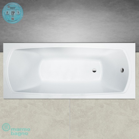Ванна из литьевого мрамора Marmo Bagno Элза 180х75 Ванна из литьевого мрамора Marmo Bagno Элза 180х75