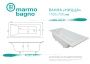 Ванна из литьевого мрамора Marmo Bagno Ницца 170х70 - купить по цене ...