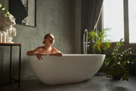 Ванна из литьевого мрамора Marmo Bagno Венеция 170х85 Ванна из литьевого мрамора Marmo Bagno Венеция 170х85