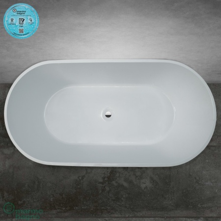 Ванна из литьевого мрамора Marmo Bagno Палермо 168х80 Ванна из литьевого мрамора Marmo Bagno Палермо 168х80