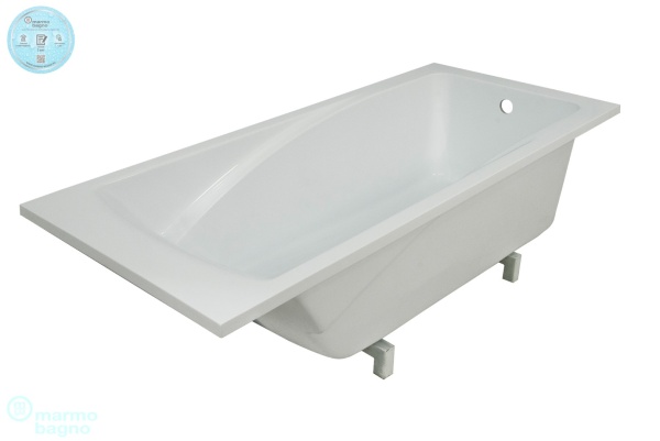 Ванна из литьевого мрамора Marmo Bagno София 170х75 Ванна из литьевого мрамора Marmo Bagno София 170х75