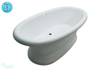 Ванна из литьевого мрамора Marmo Bagno Аззуро 180х90