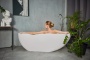 Ванна из литьевого мрамора Marmo Bagno Венеция 170х85 Ванна из литьевого мрамора Marmo Bagno Венеция 170х85