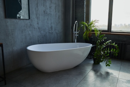 Ванна из литьевого мрамора Marmo Bagno Венеция 170х85 Ванна из литьевого мрамора Marmo Bagno Венеция 170х85